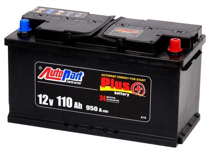 Autobaterie 12V 110AH AUTOPART GALAXY PLUS 950A 353X175X190mm
